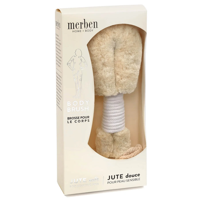 Jute Body Brush by Merben - Medium