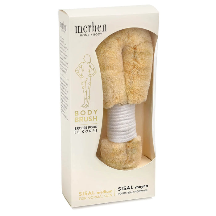 Medium Sisal Body Brush By Merben